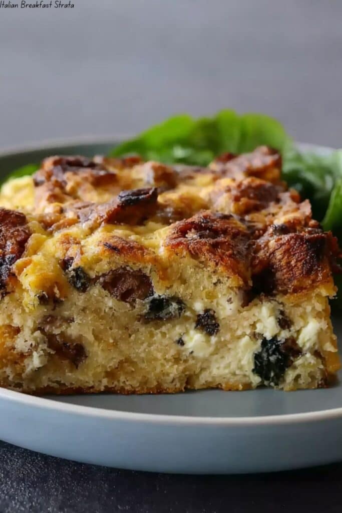 Italian Breakfast Strata