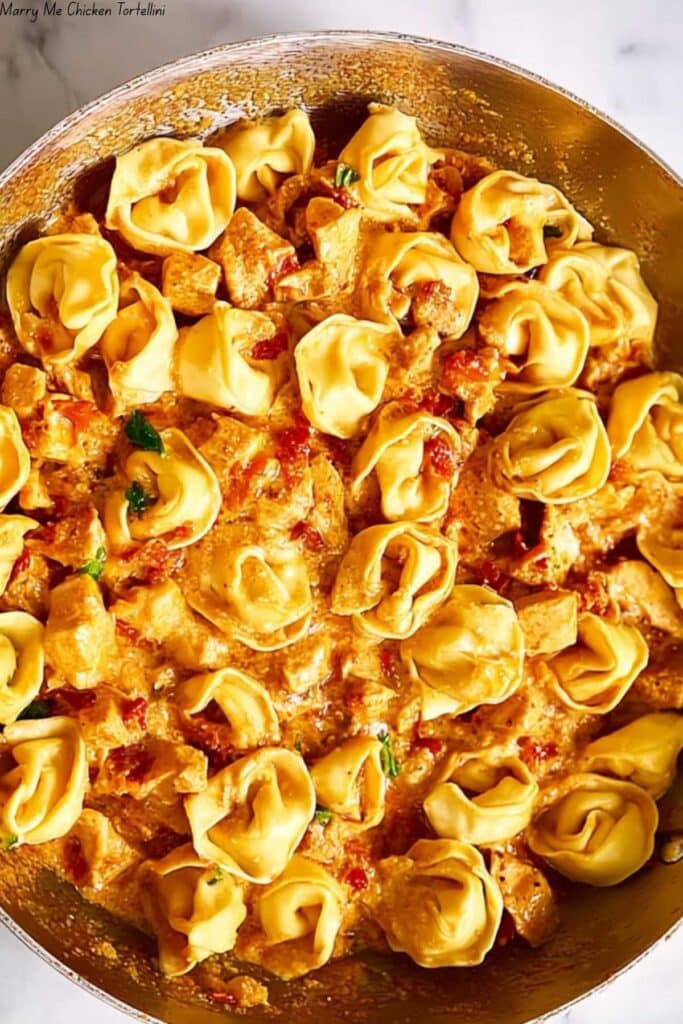Marry Me Chicken Tortellini