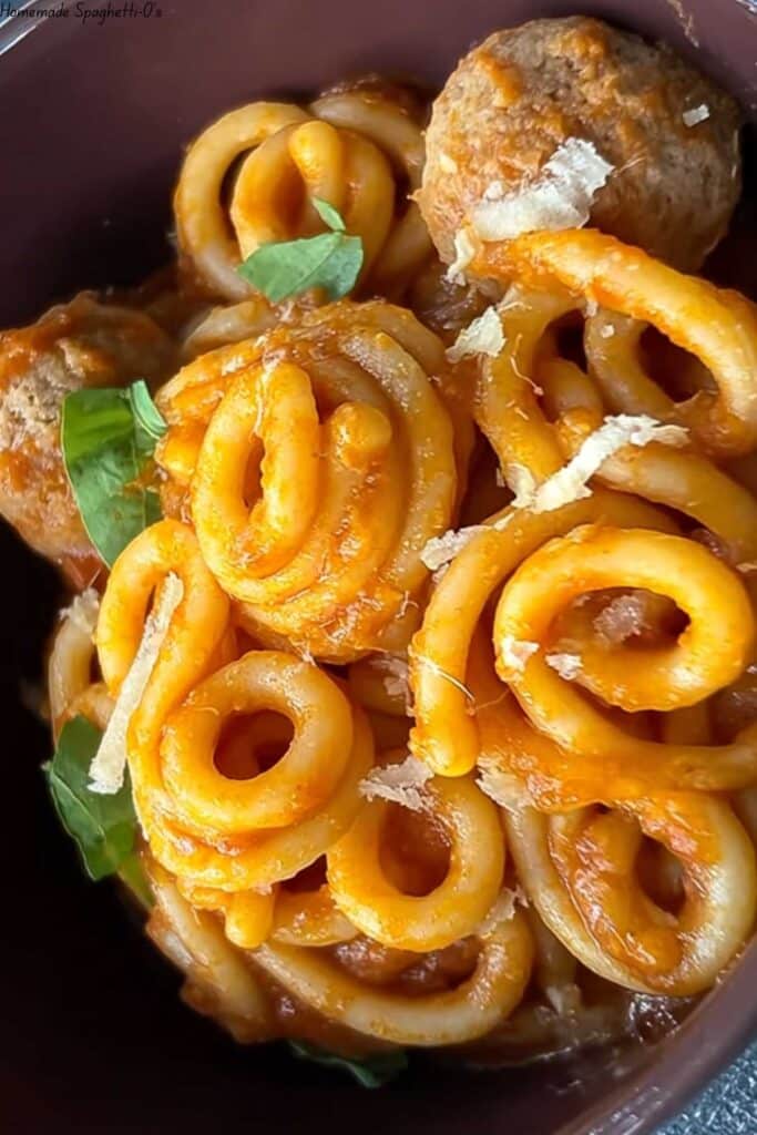 Homemade Spaghetti-O’s