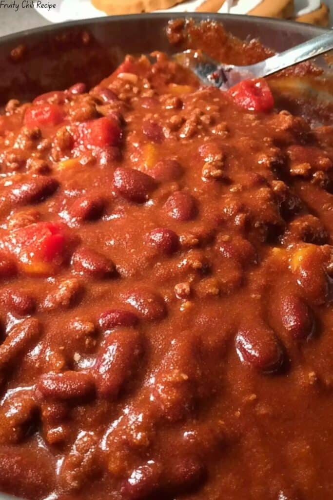 Fruity Chili Recipe