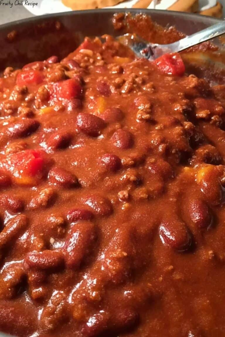Fruity Chili Recipe