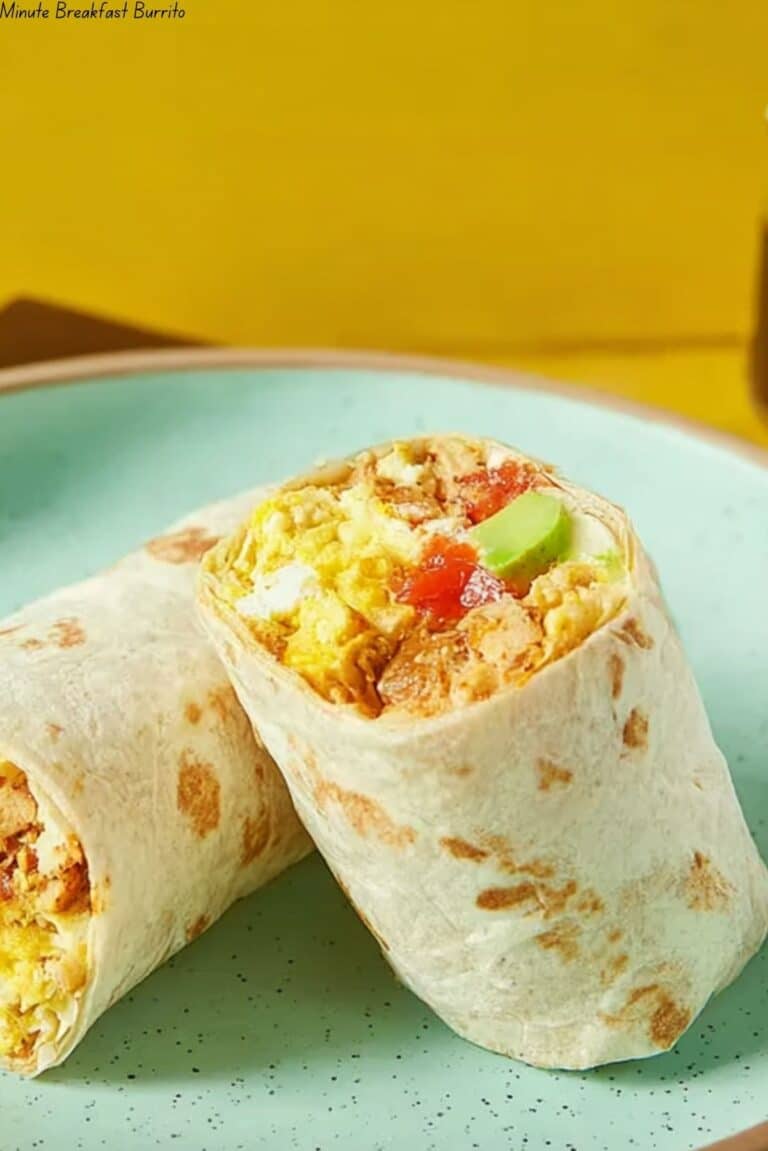 Minute Breakfast Burrito