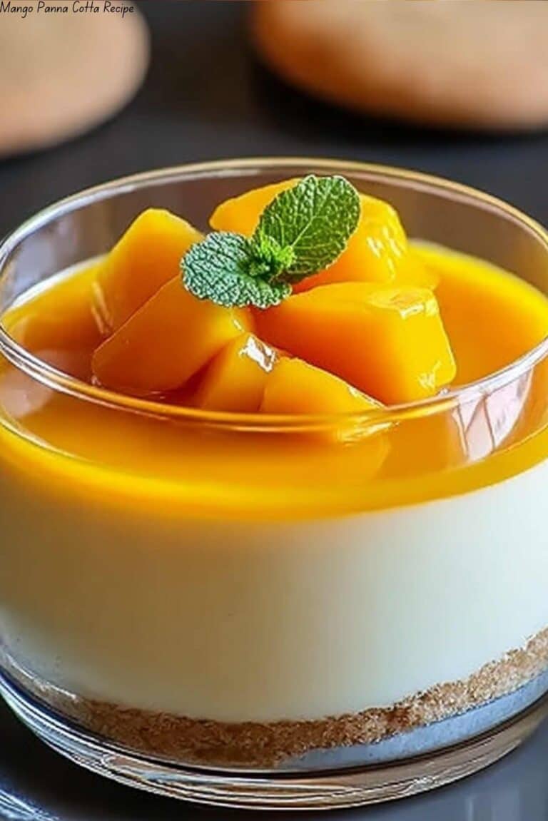 Mango Panna Cotta Recipe