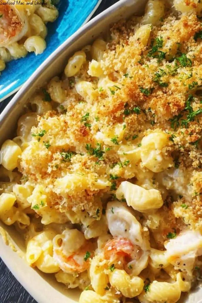 Seafood Mac and Cheese