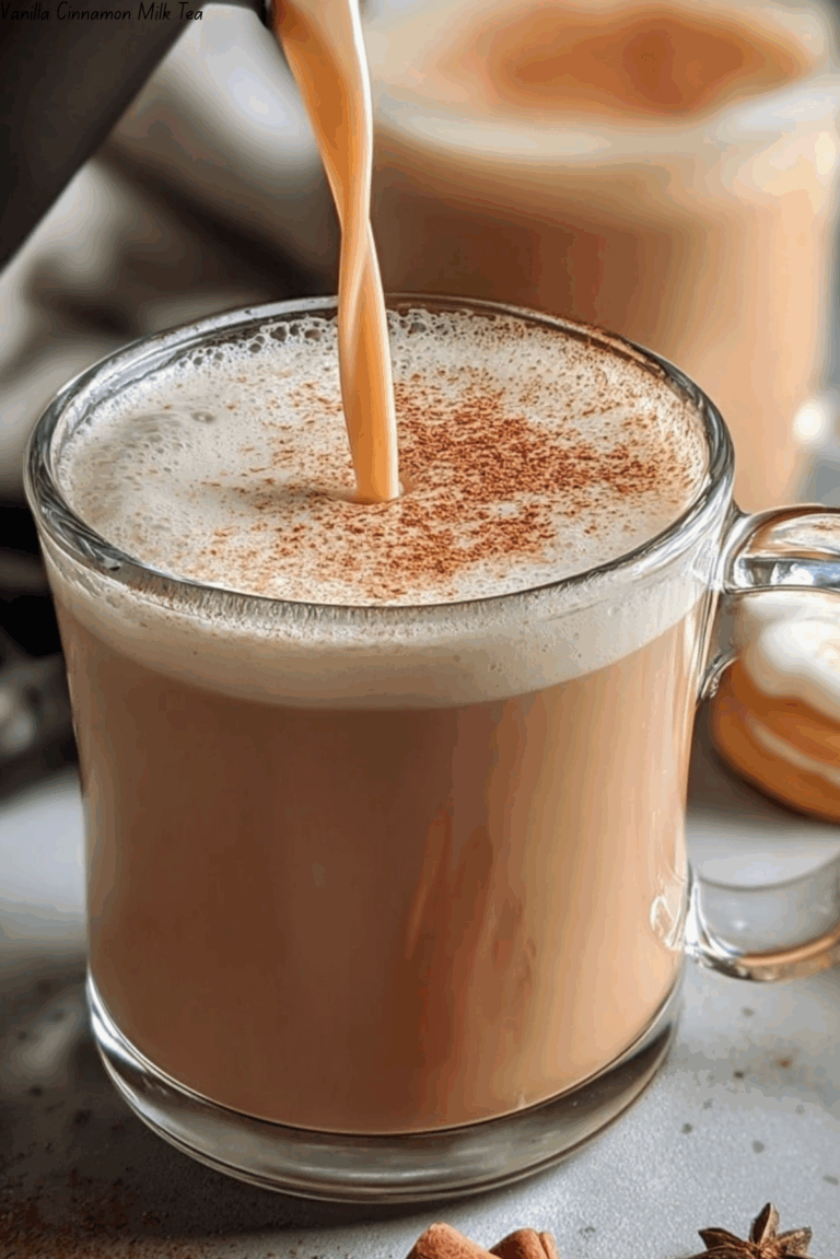 Vanilla Cinnamon Milk Tea