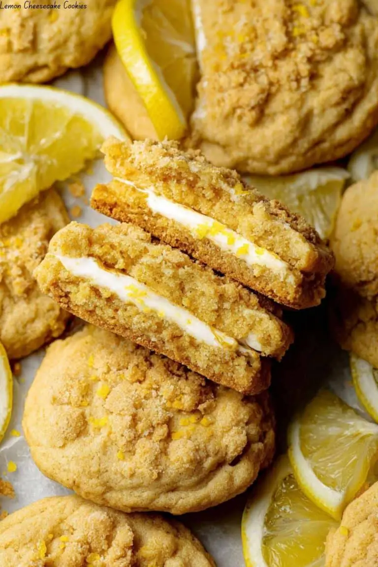 Lemon Cheesecake Cookies