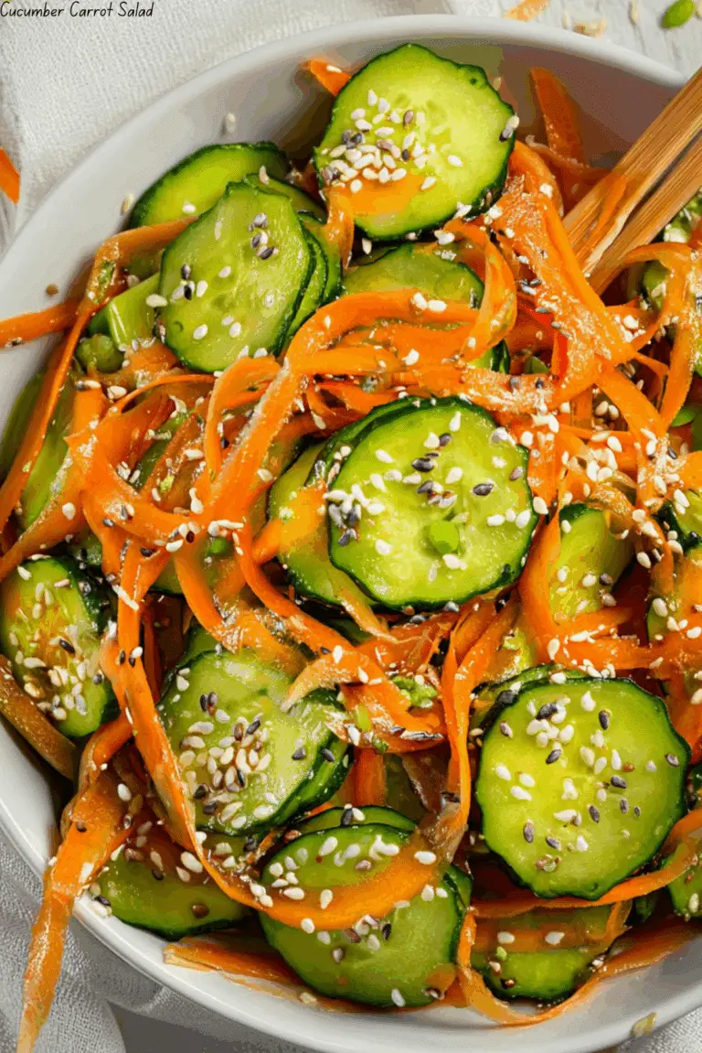 Cucumber Carrot Salad