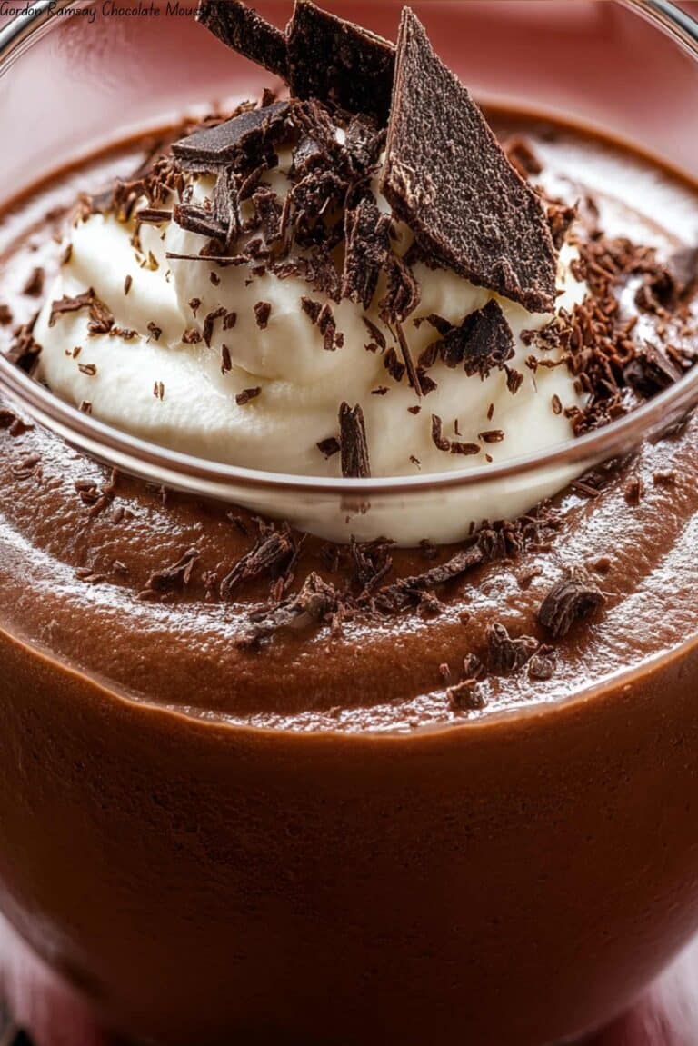 Gordon Ramsay Chocolate Mousse Recipe