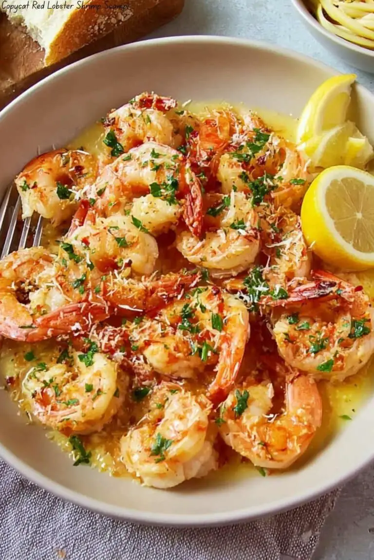 Copycat Red Lobster Shrimp Scampi