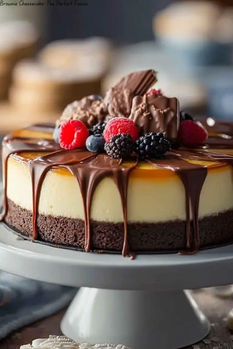 Brownie Cheesecake: The Perfect Fusion