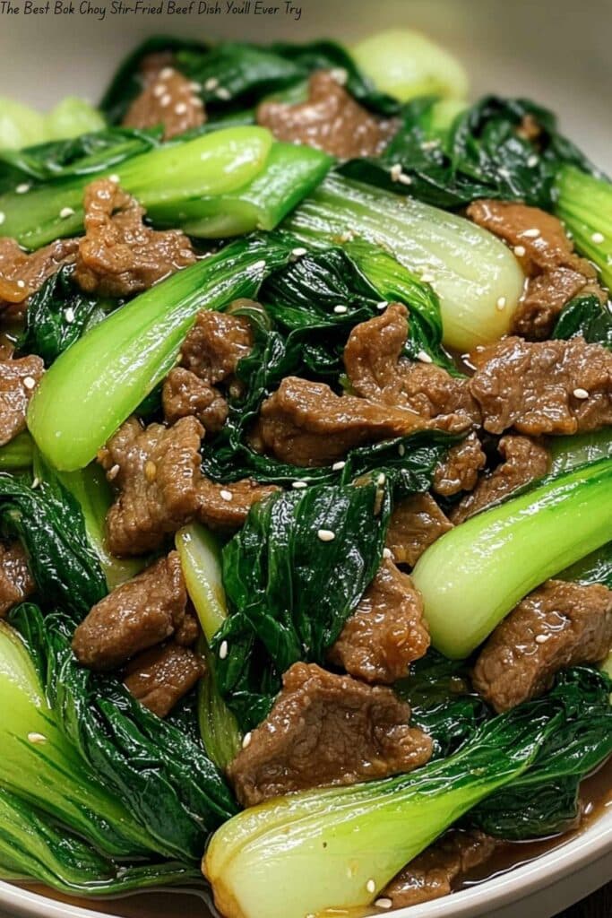 The Best Bok Choy Stir-Fried Beef Dish You’ll Ever Try