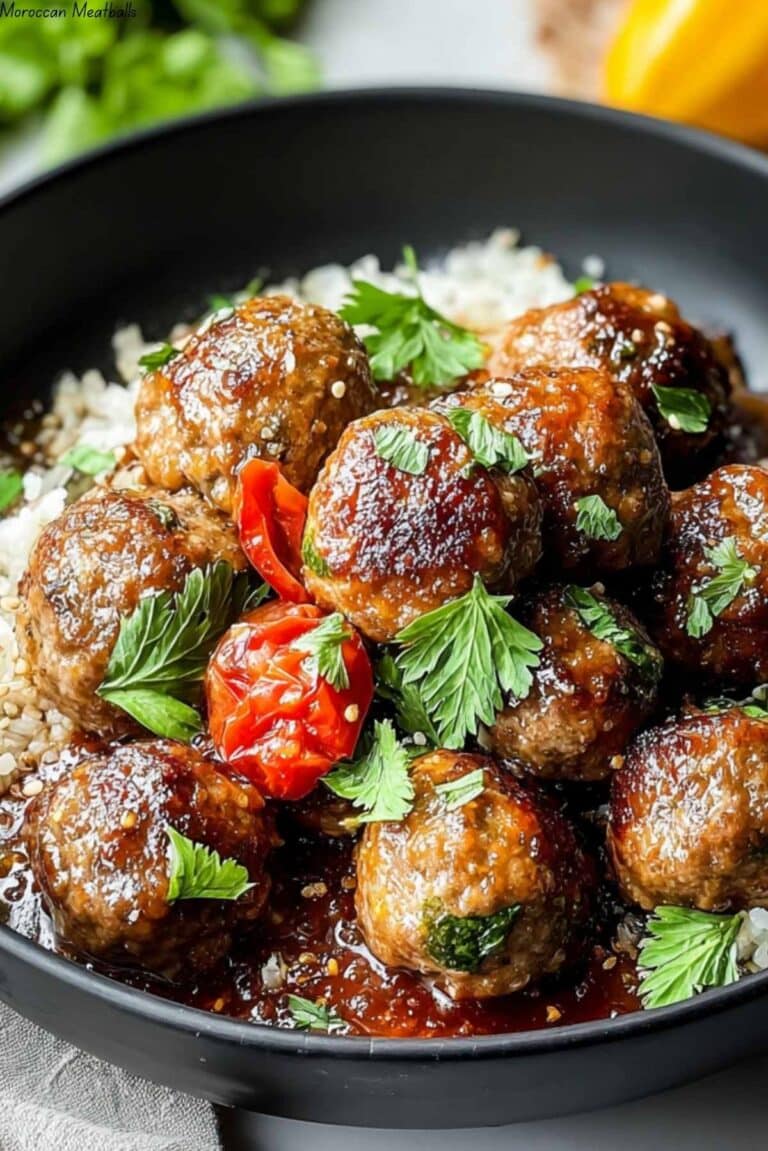 Moroccan Meatballs