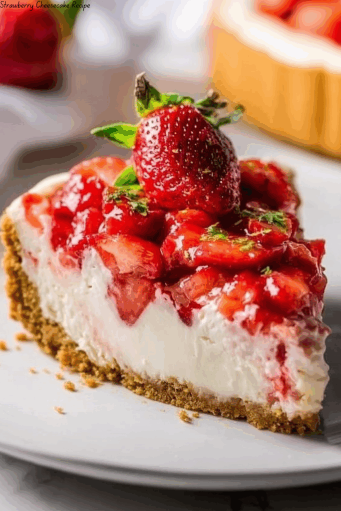 Strawberry Cheesecake Recipe