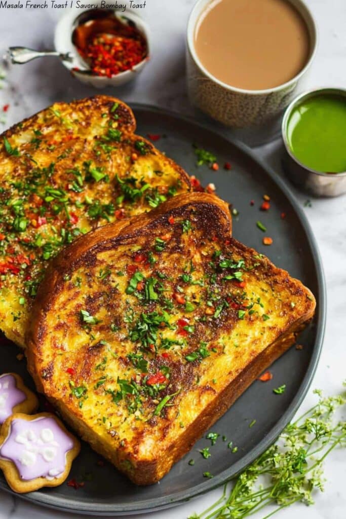 Masala French Toast | Savory Bombay Toast