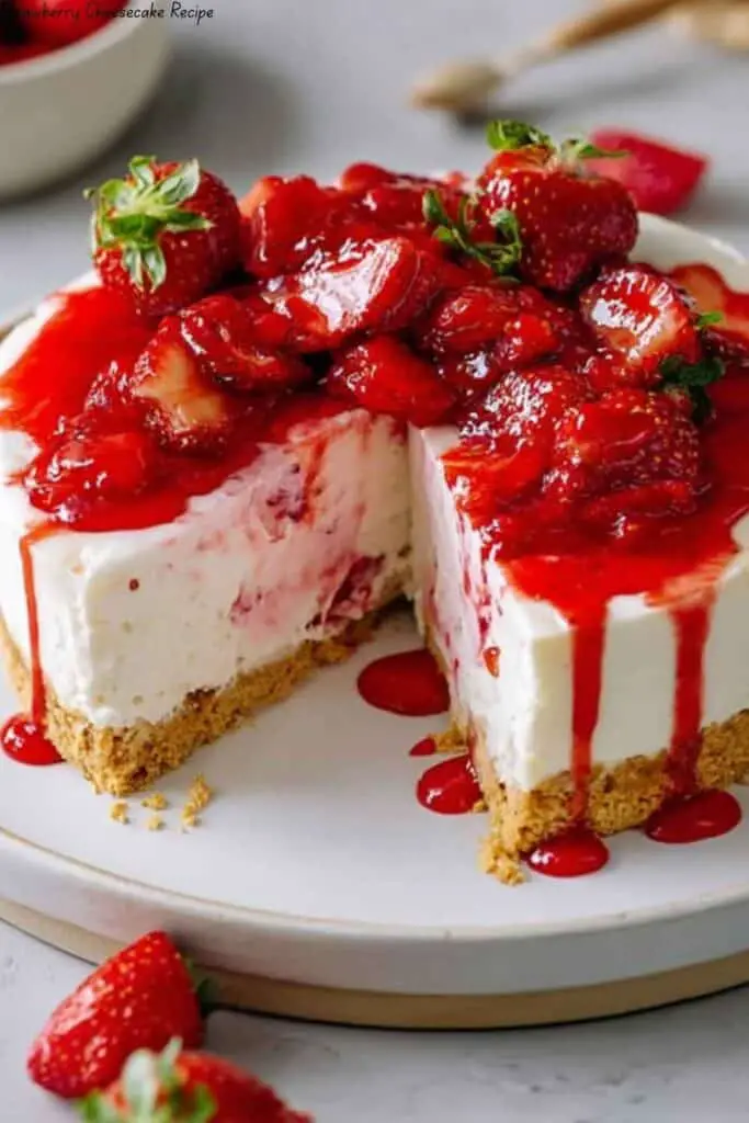 Strawberry Cheesecake Recipe