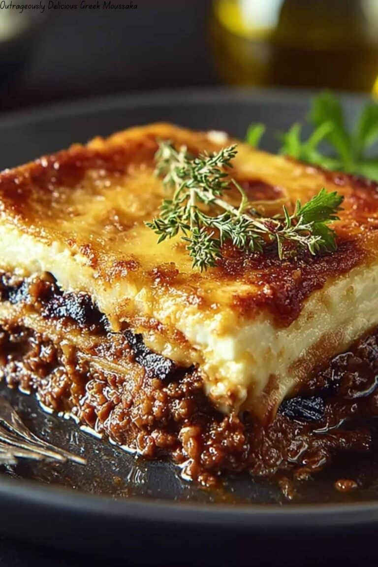 Outrageously Delicious Greek Moussaka
