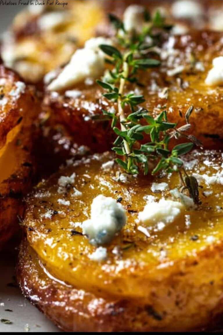 Potatoes Fried In Duck Fat Recipe