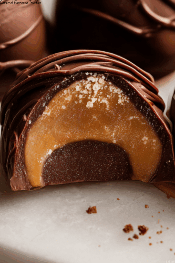 Caramel Espresso Truffles