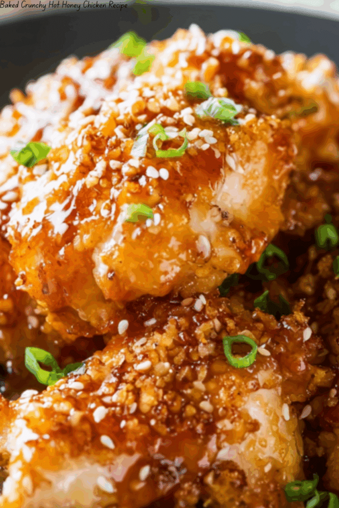 Baked Crunchy Hot Honey Chicken Recipe