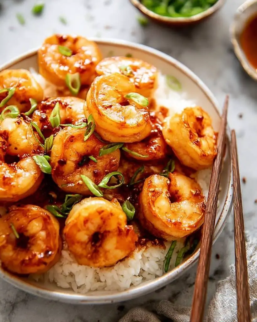 10 Minute Honey Garlic Shrimp Recipe