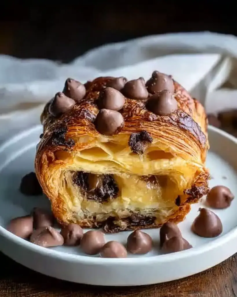 Decadent Chocolate Croissant Breakfast Bake Recipe