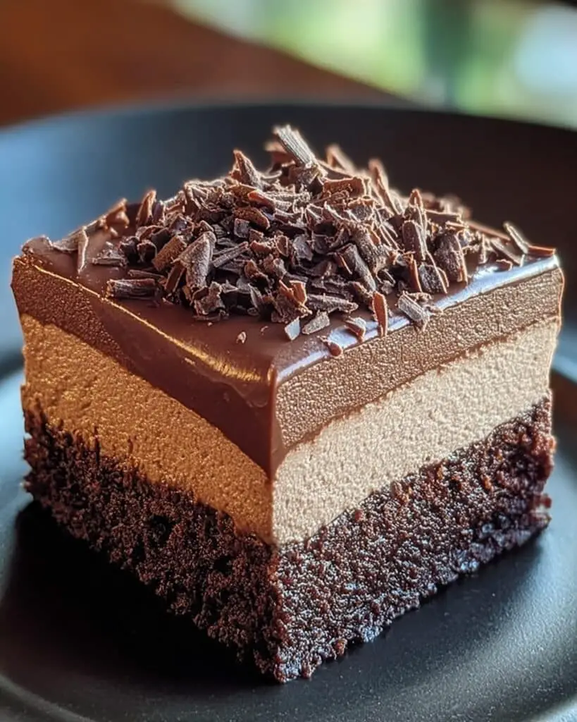 Chocolate Mousse Brownies: Creamy Layers With Decadent Flavor Recipe
