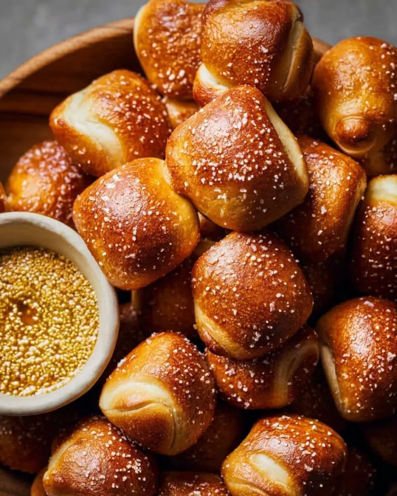 10 Minute Fluffy Air Fryer Pretzel Bites Recipe