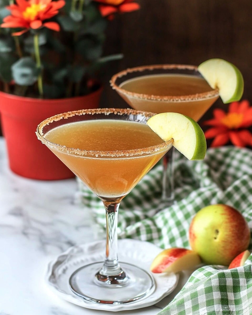 Apple Cinnamon Pie Martini Recipe - Recipe Image