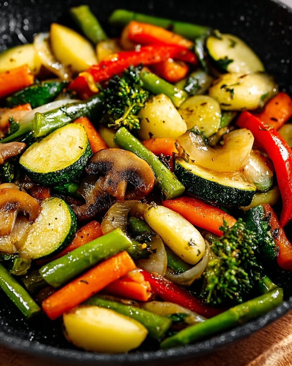 Healthy Sauteed Vegetables with Parmesan and Lemon Recipe - Recipe Image