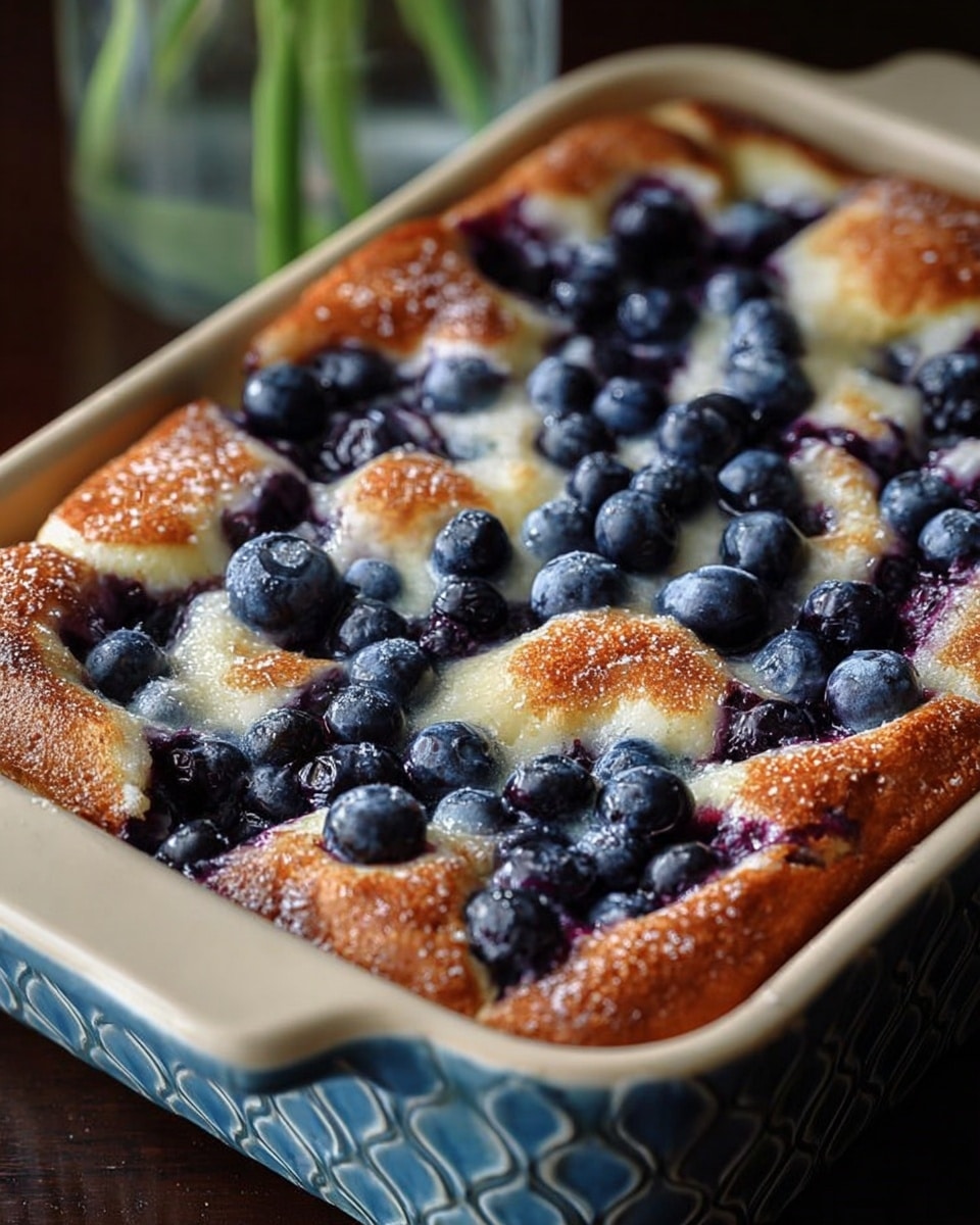 Blueberry Buttermilk Pancake Casserole Recipe - Recipe Image