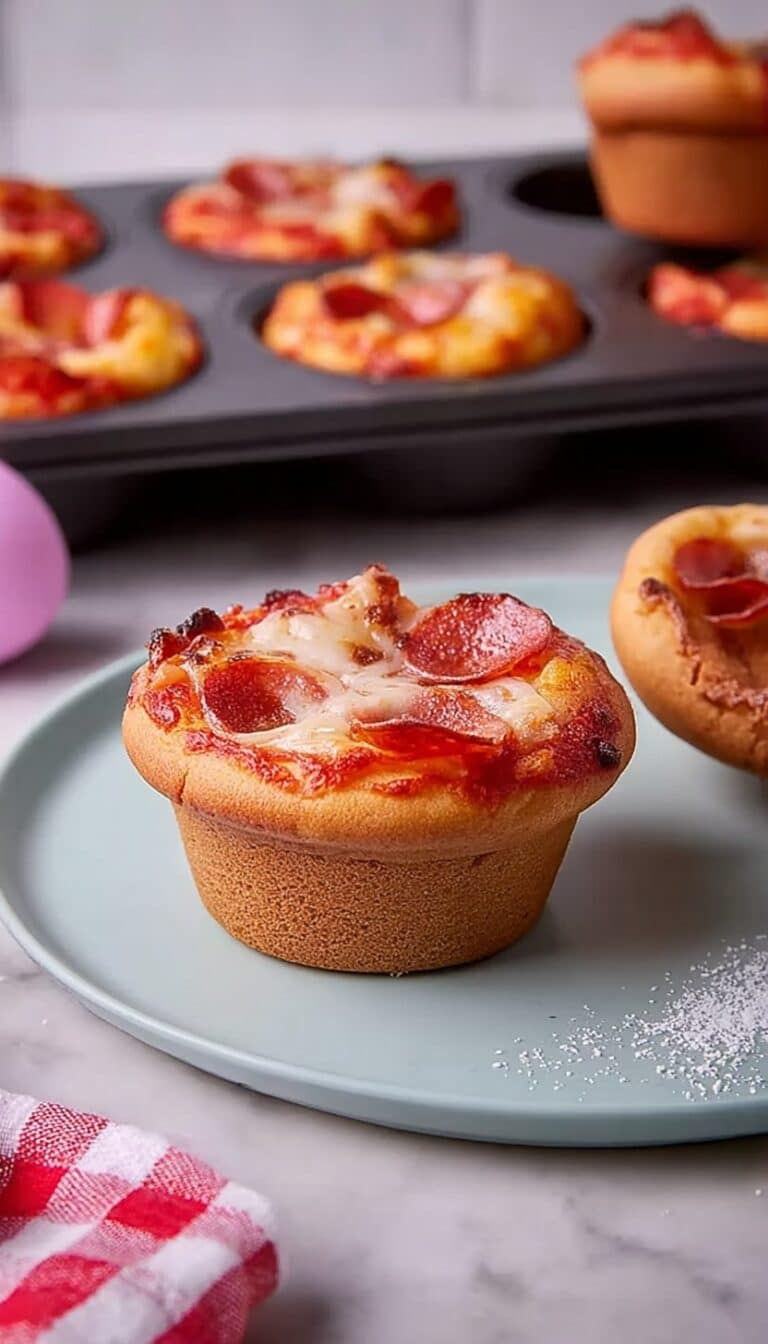 Pizza Cupcakes Recipe
