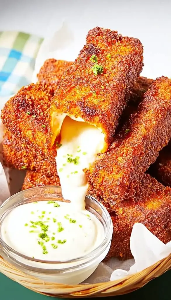 Nashville Hot Mozzarella Sticks Recipe
