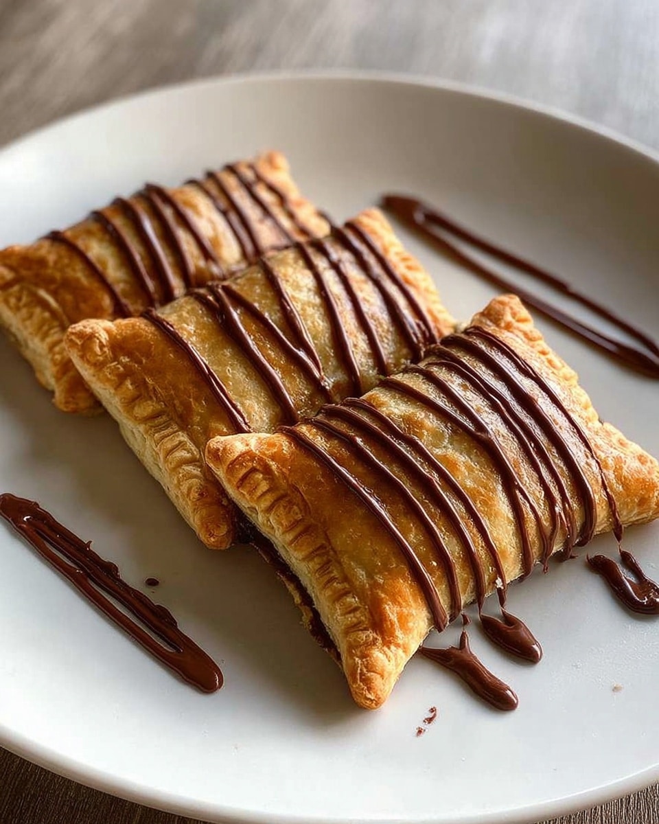 4-Ingredient Nutella Toast Pies Recipe - Recipe Image