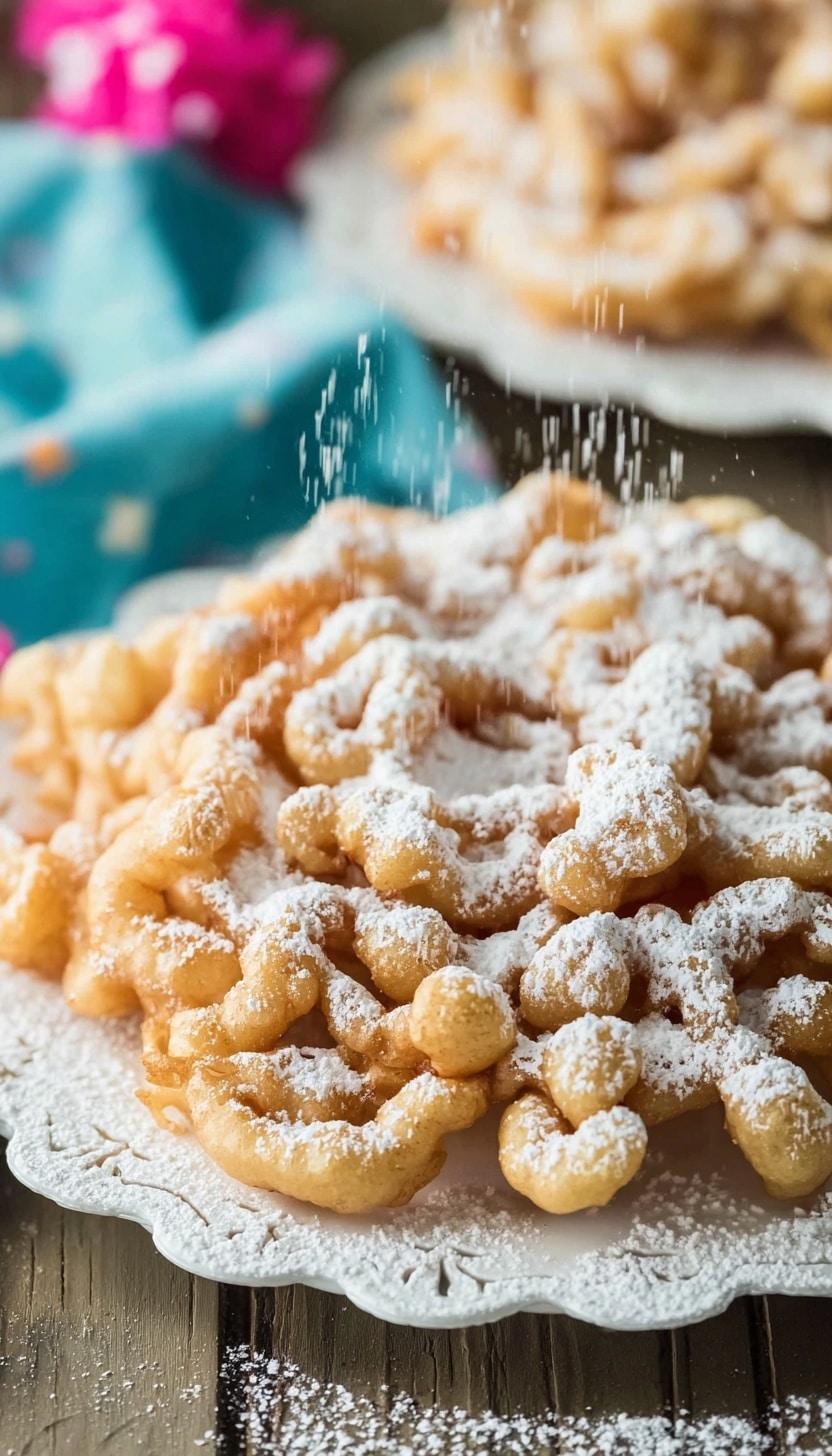 Delicious Homemade Funnel Cake Recipe - Recipe Image