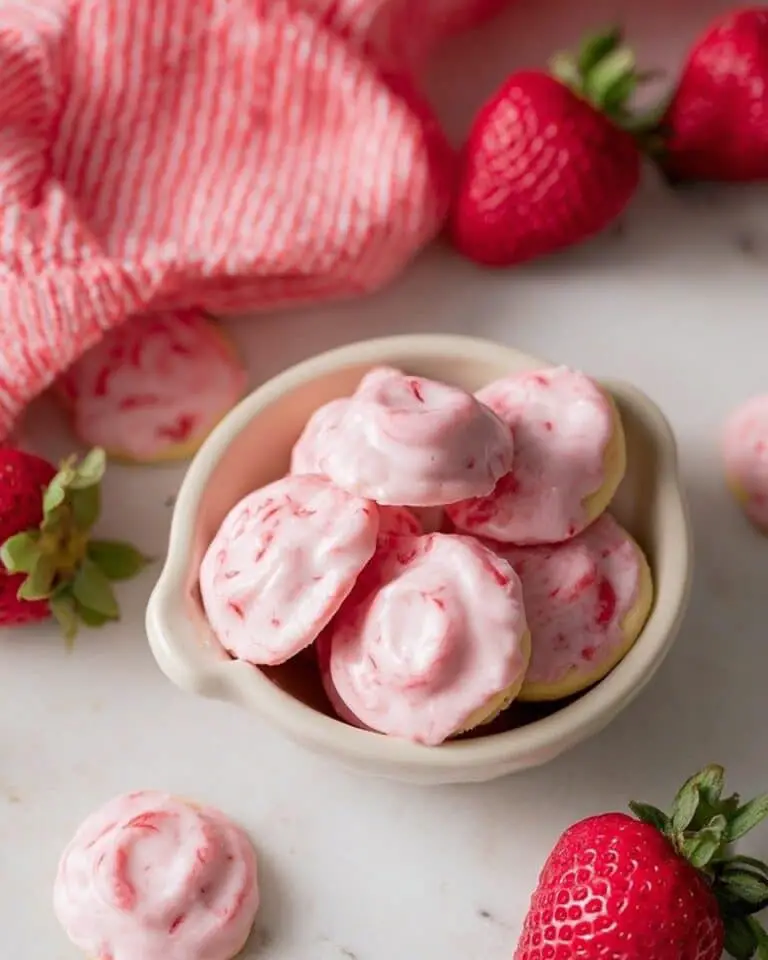 Easy Strawberry Yogurt Bites Recipe