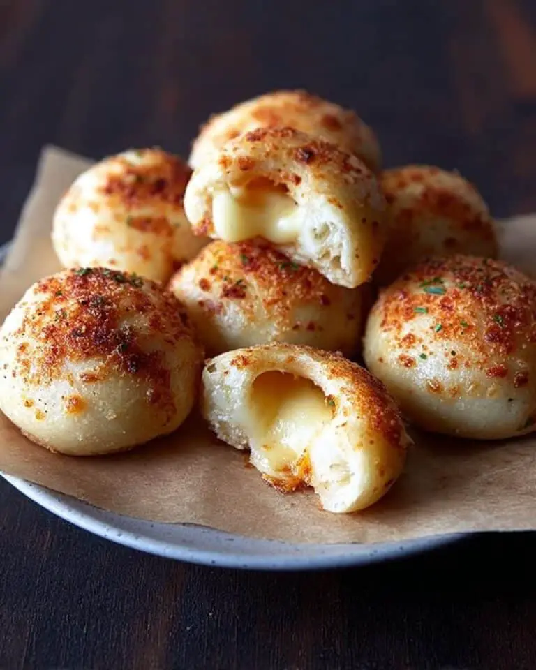Cheese Stuffed Garlic Rolls Recipe