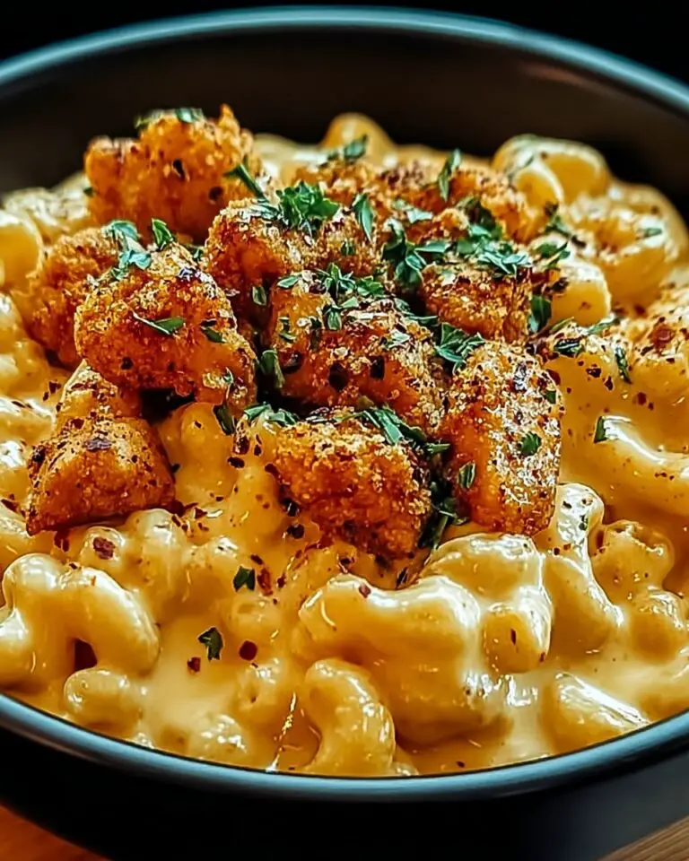 Creamy Honey Pepper Chicken Mac and Cheese Recipe