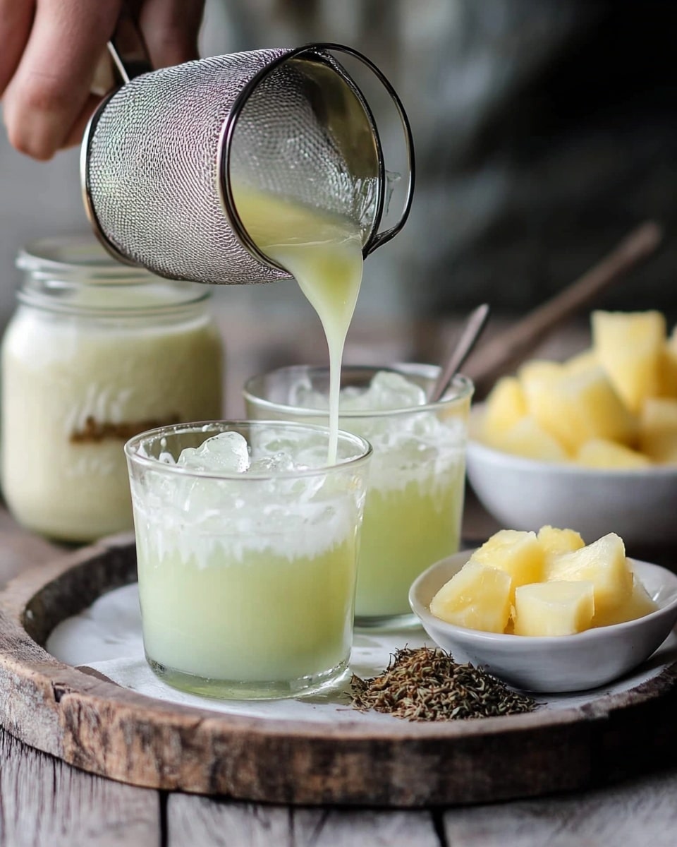 Spiced Pineapple and Cilantro Margaritas Recipe - Recipe Image