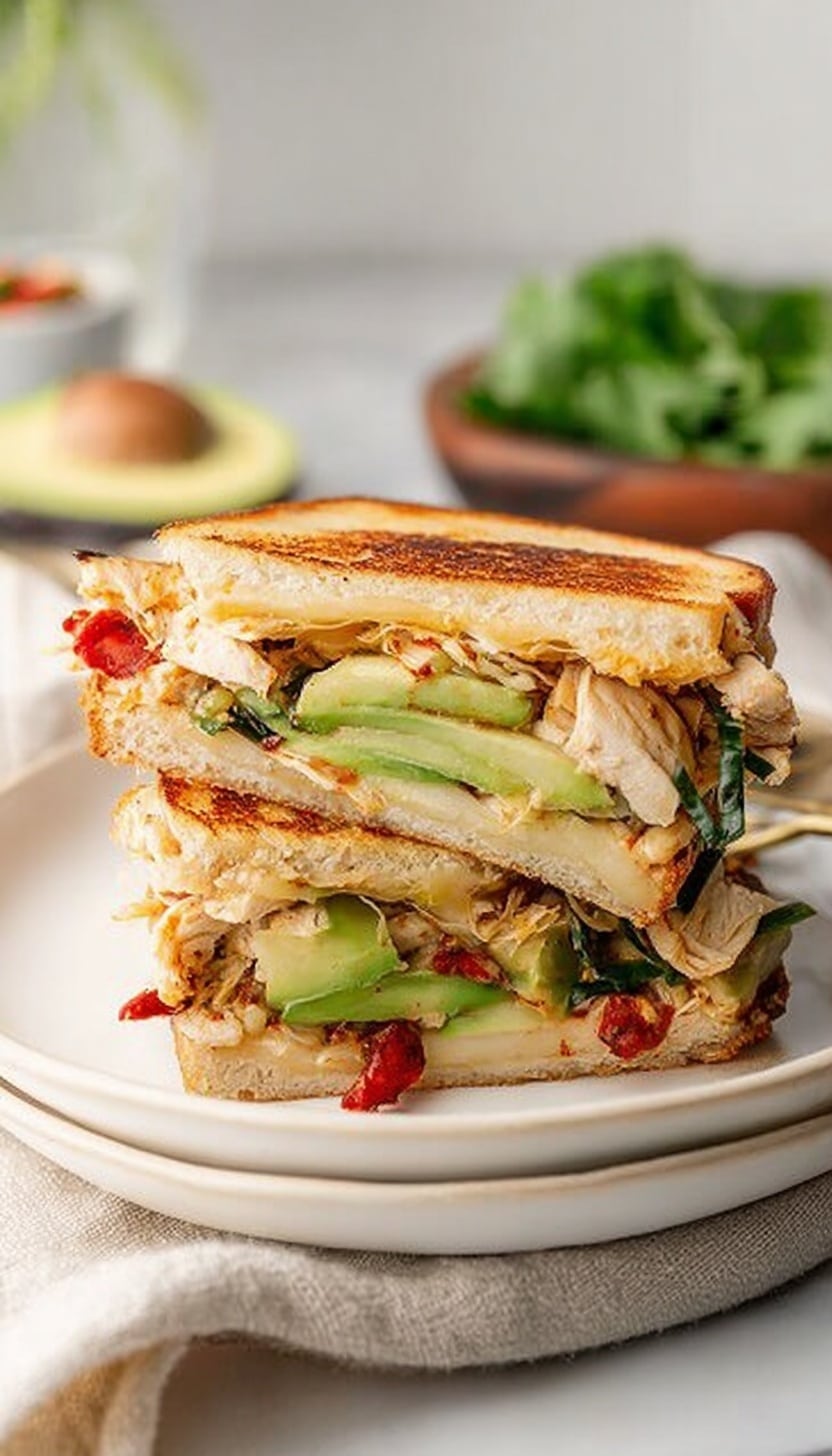 Copycat Panera Chipotle Chicken Avocado Melt Recipe - Recipe Image