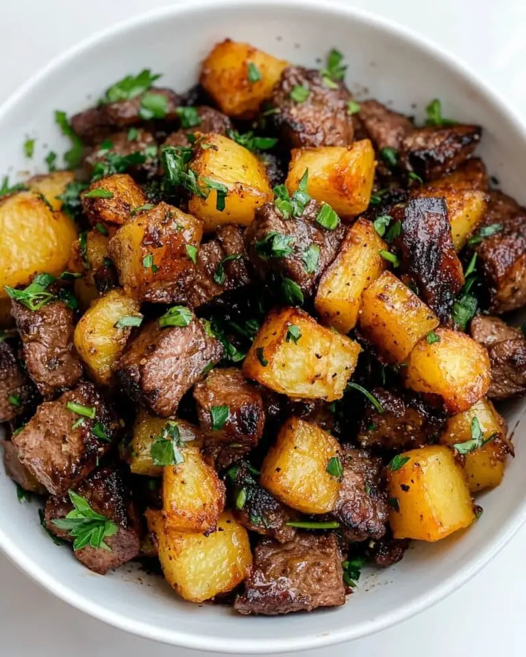 Garlic Butter Steak and Potatoes Recipe