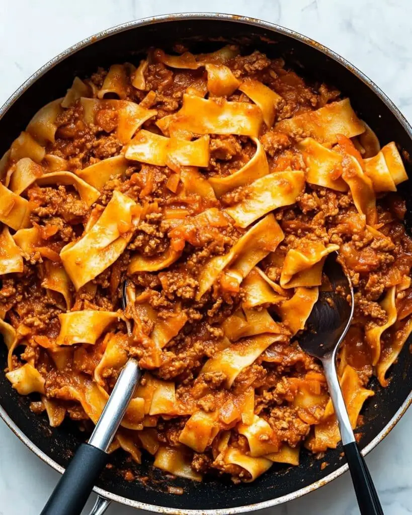 Pappardelle Bolognese Recipe