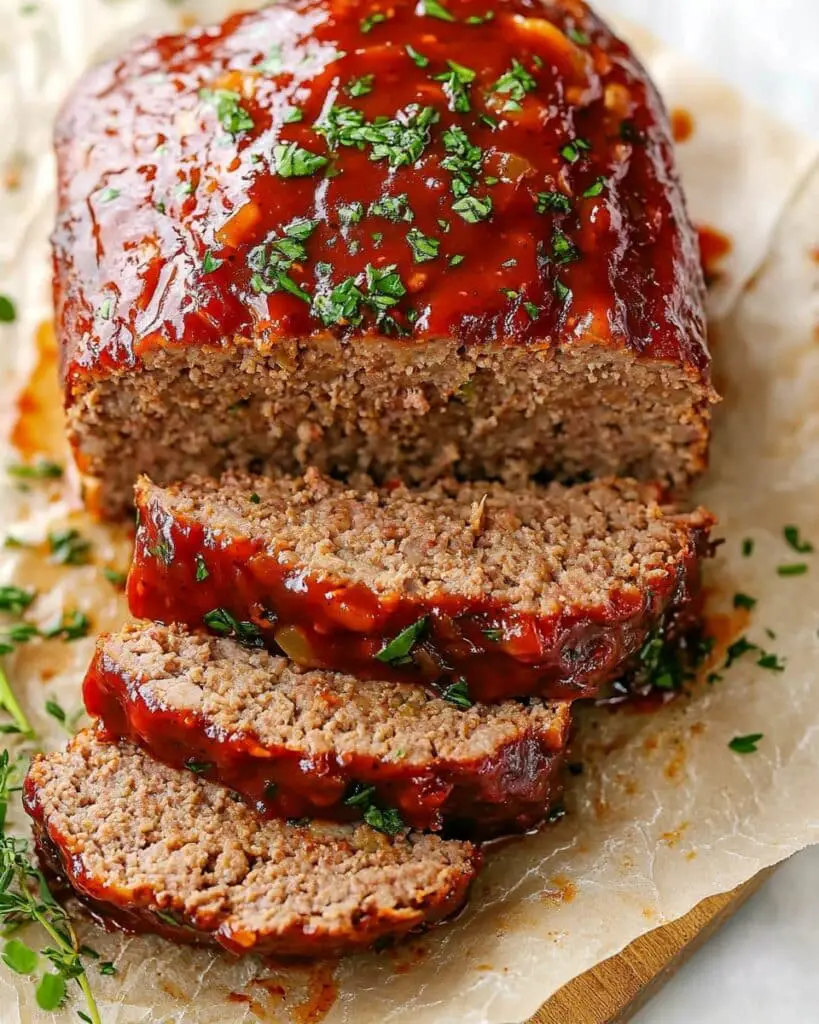 Classic Meatloaf with Ketchup Glaze Recipe