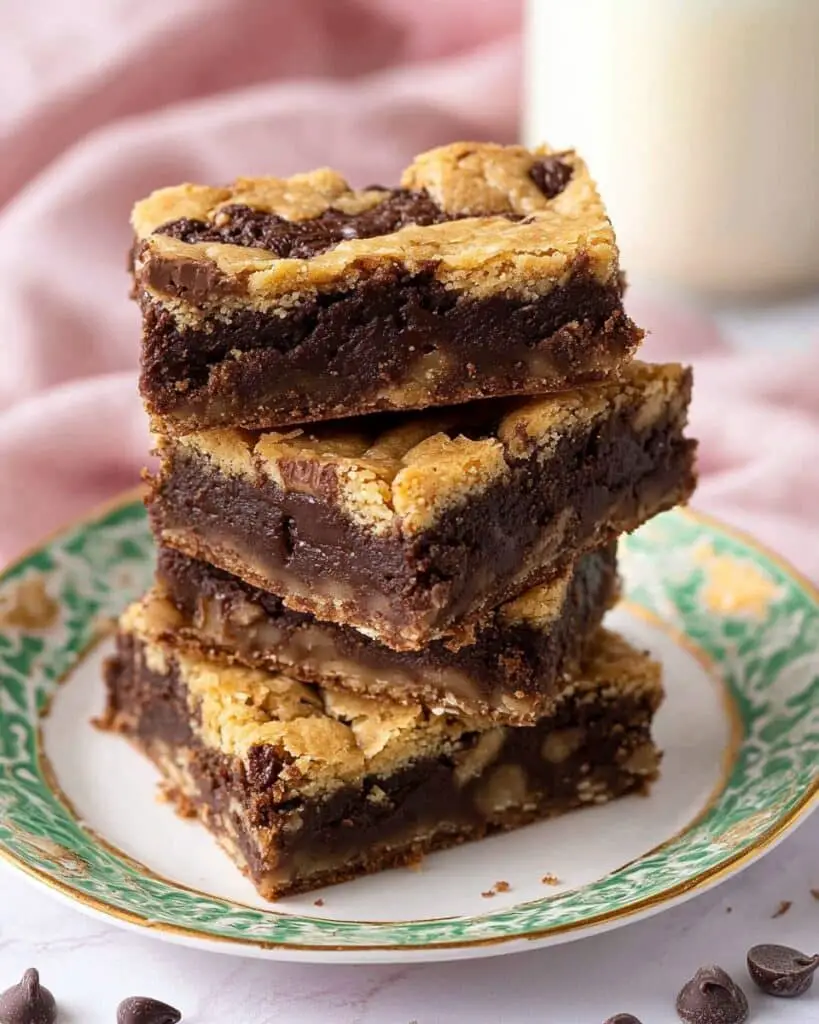 Brookies (Chocolate Chip Cookie Brownies) Recipe