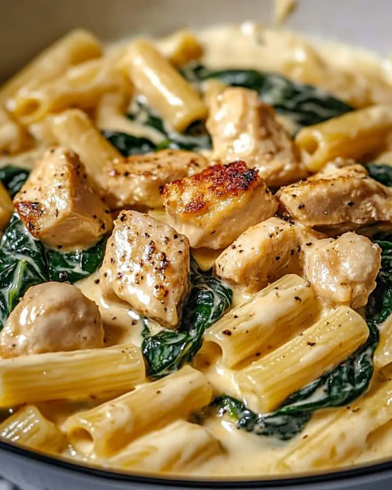 Healthy Garlic Parmesan Chicken Pasta Recipe