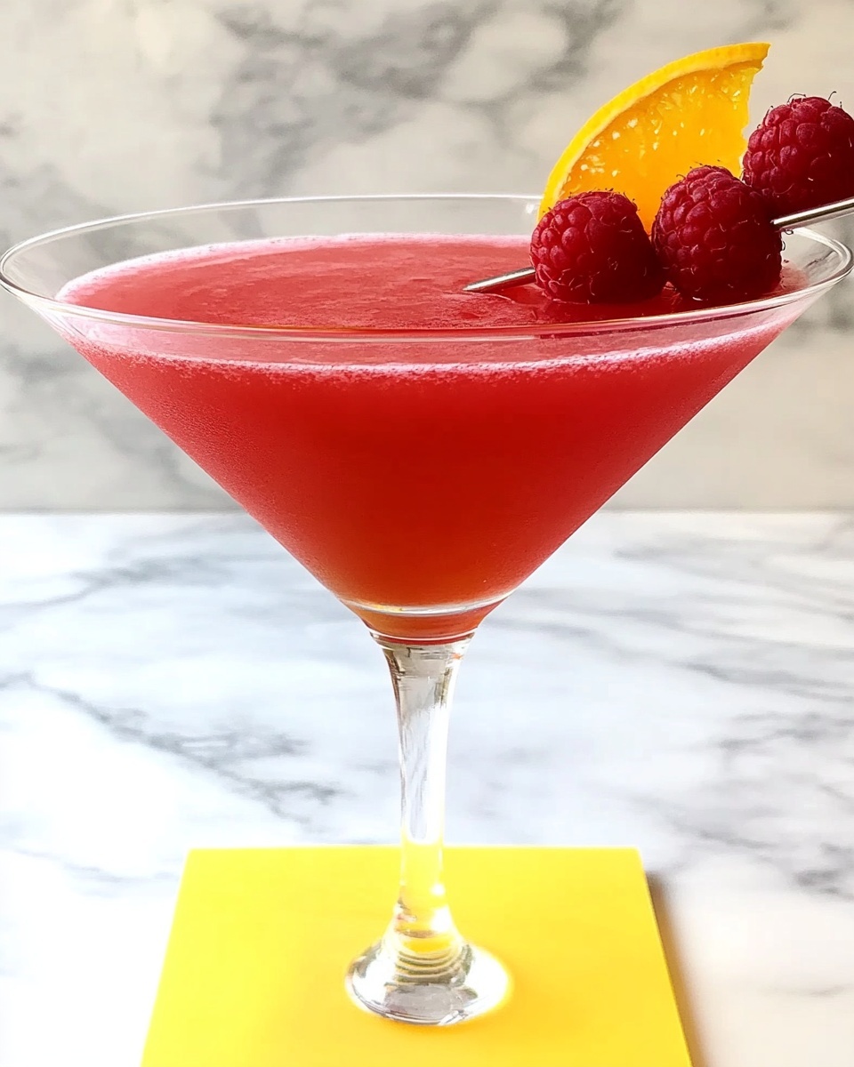 Raspberry Lemon Drop Martini Recipe - Recipe Image