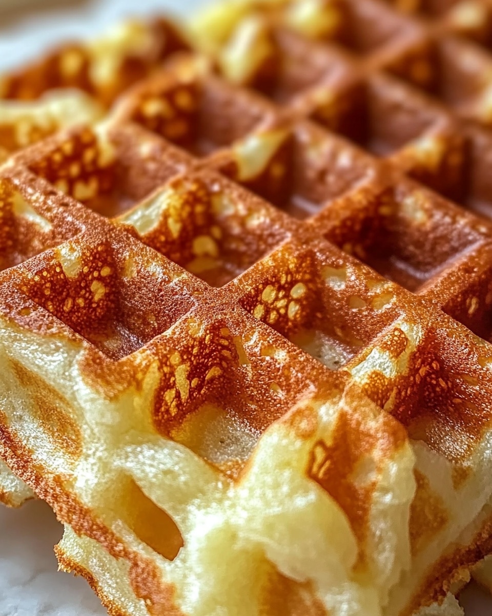 Healthy Cauliflower Hashbrown Chaffle Recipe - Recipe Image