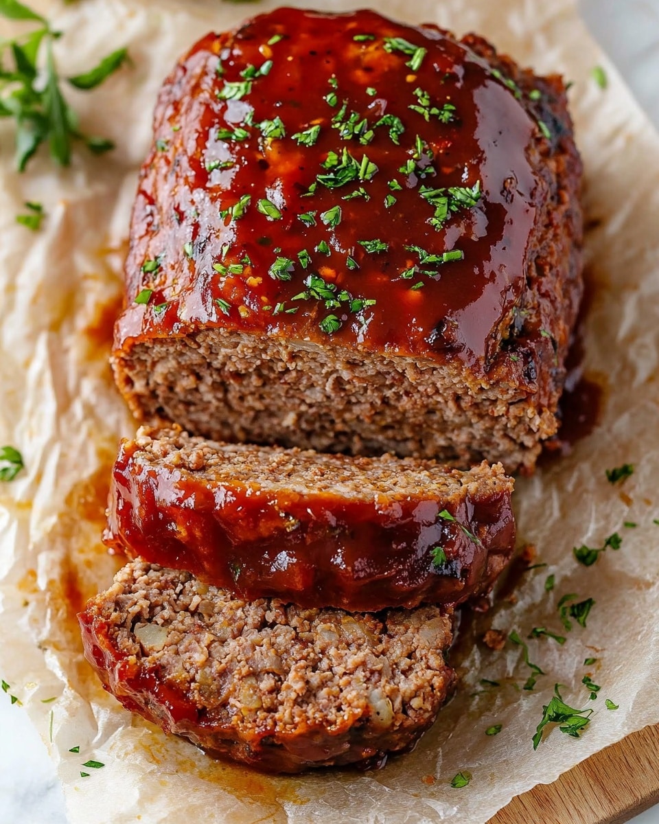 Classic Meatloaf with Ketchup Glaze Recipe - Recipe Image