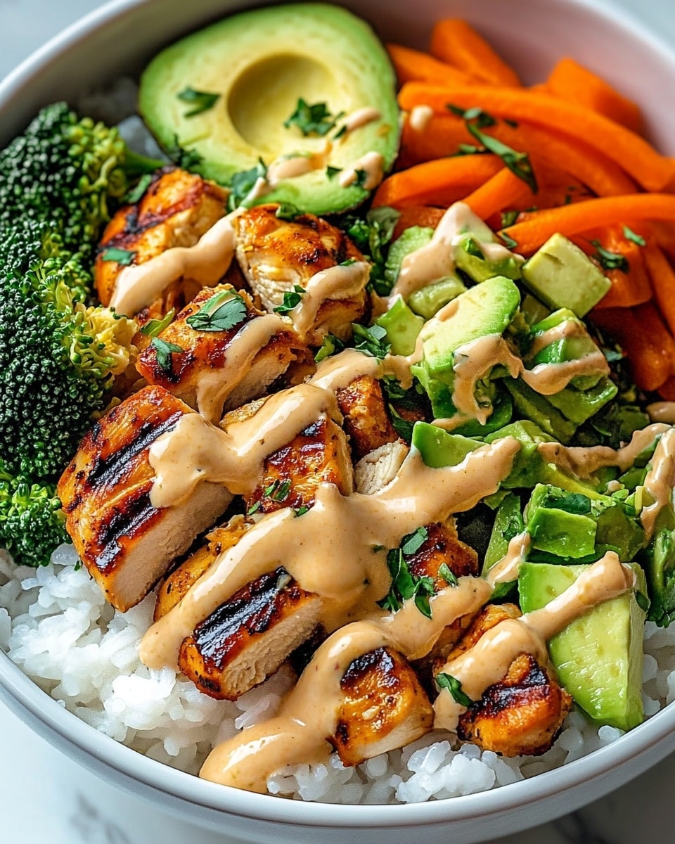Bang Bang Chicken Bowl: A Flavor Explosion for Beginner Cooks Recipe - Recipe Image