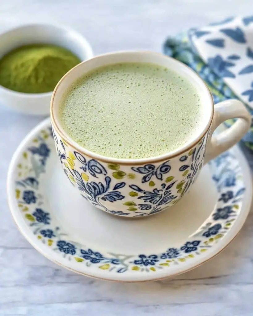 Creamy Matcha Green Tea Latte Recipe