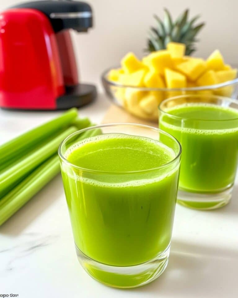 Refreshing Celery and Pineapple Juice Recipe